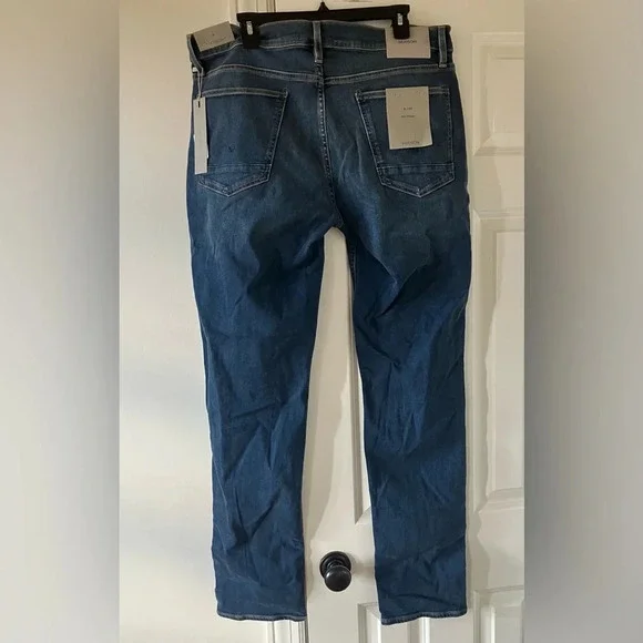 NWT Hudson Blake Slim Straight Republic Blue Jeans (36) $195 retail - Picture 6 of 11